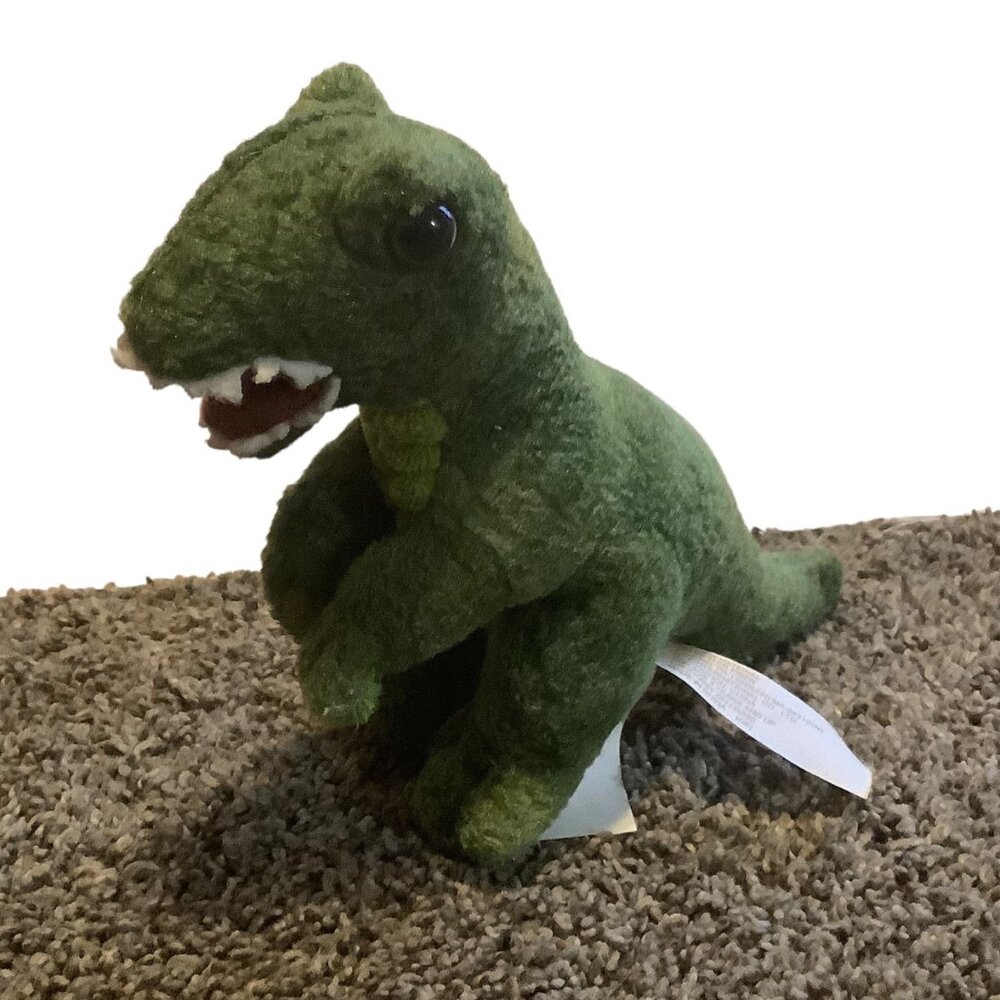 Tyrannosaurus Jurassic Dinosaur Plush Toy 5.5" Stuffed Animal Toddler Hand Held